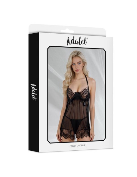 Mila Babydoll con Pecho Ajustable y Tanga