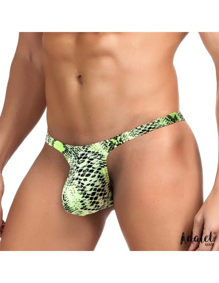 Maver Tanga Estampado de Serpiente
