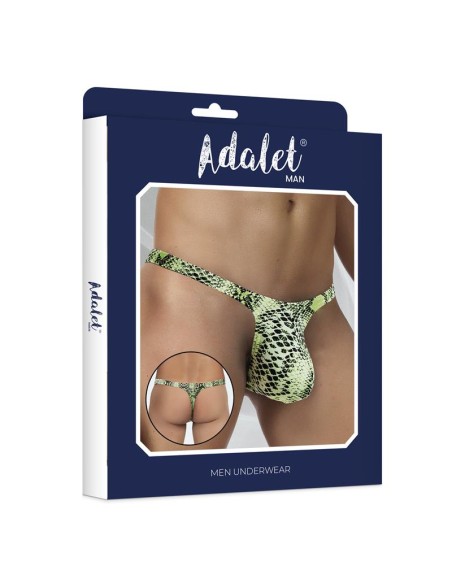 Maver Tanga Estampado de Serpiente