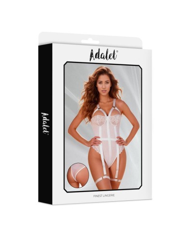 Mary Body con Ligas Blanco