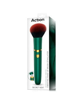 Secret Vert Estimulador Brocha de Maquillaje con Vibracion Verde 2