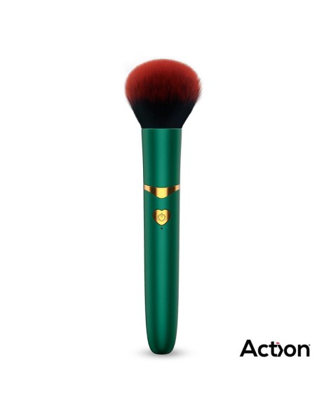 Secret Vert Estimulador Brocha de Maquillaje con Vibracion Verde