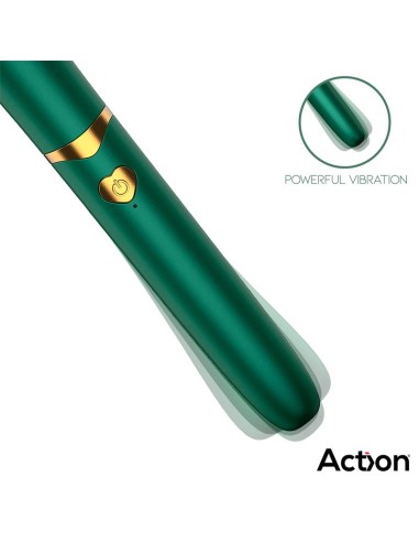 Secret Vert Estimulador Brocha de Maquillaje con Vibracion Verde