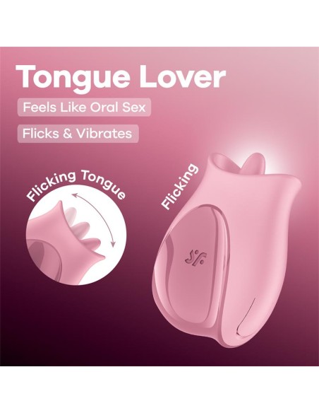 Tongue Lover Rosa