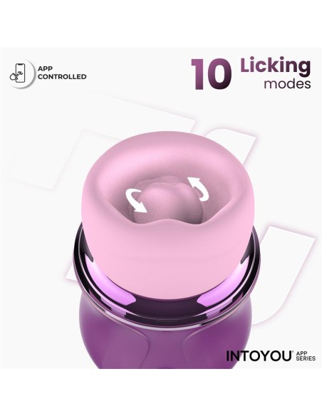 Mimi Estimulador con Licking Biting Succion y Vibracion USB C con APP