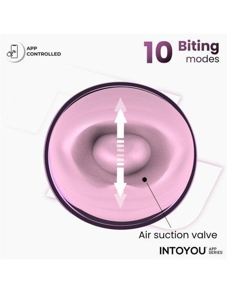 Mimi Estimulador con Licking Biting Succion y Vibracion USB C con APP