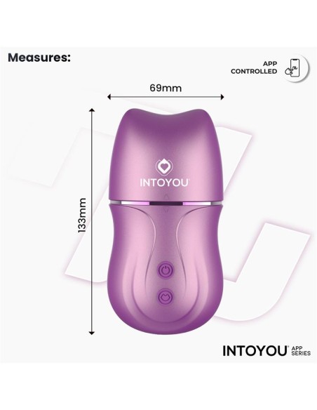 Mimi Estimulador con Licking Biting Succion y Vibracion USB C con APP