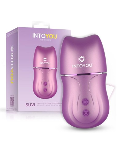 Suvi Estimulador con Licking Biting Succion y Vibracion USB C con APP