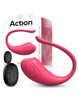 Luvia Huevo Vibrador con Control Remoto USB Rosa