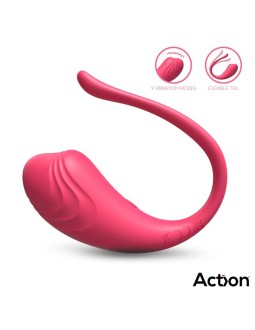 Luvia Huevo Vibrador con Control Remoto USB Rosa 2