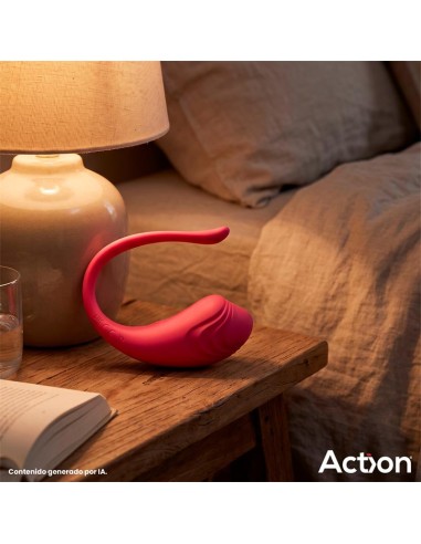 Luvia Huevo Vibrador con Control Remoto USB Rosa