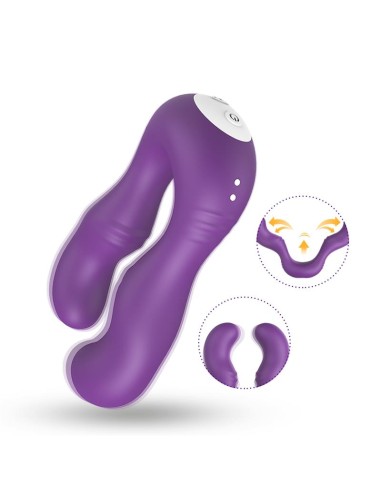 Vibrador Doble para Parejas Purpura