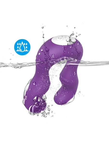 Vibrador Doble para Parejas Purpura