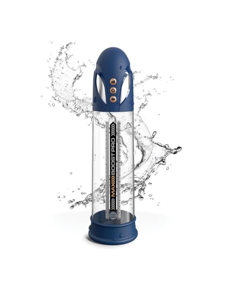 Masturbador Automatico Max Boost Pro Flow Azul