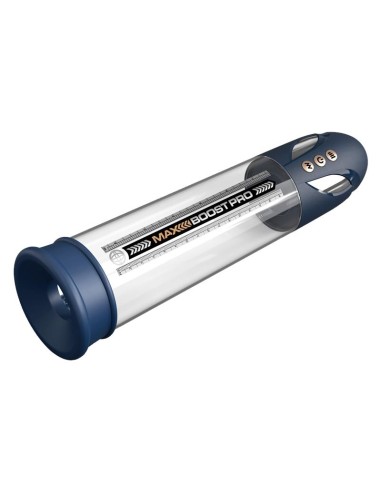 Masturbador Automatico Max Boost Pro Flow Azul