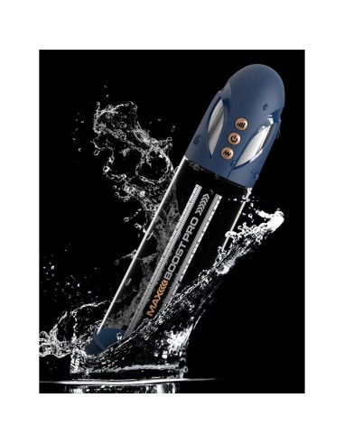 Masturbador Automatico Max Boost Pro Flow Azul