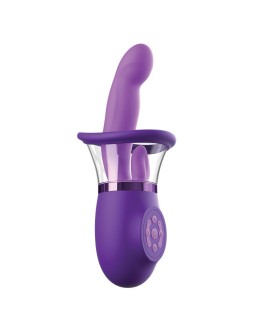 Estimulador con Lengua y Succion Ultimate Pleasure Pro Plus