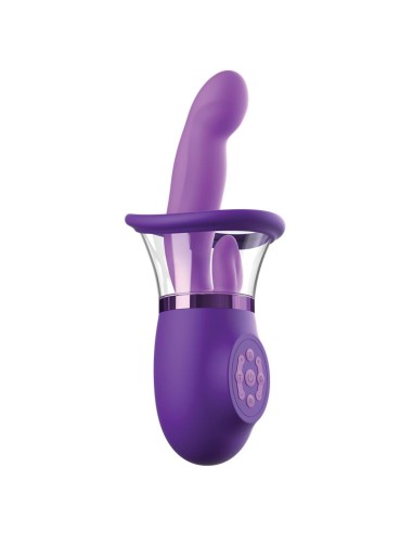 Estimulador con Lengua y Succion Ultimate Pleasure Pro Plus