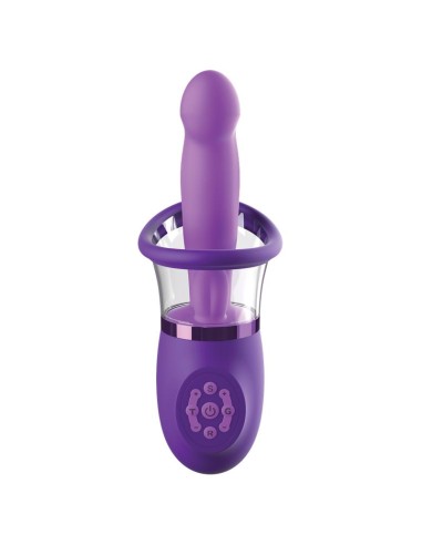Estimulador con Lengua y Succion Ultimate Pleasure Pro Plus