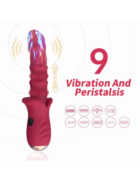 Vibrador con Movimiento Vertical con Pantalla Digital