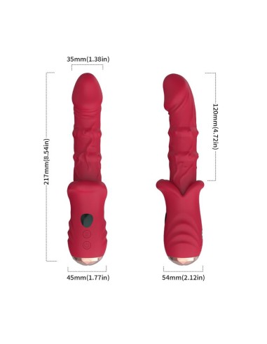 Vibrador con Movimiento Vertical con Pantalla Digital