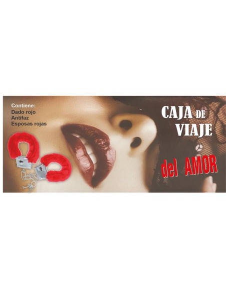 Caja del Amor con Esposas Dado y Antifaz