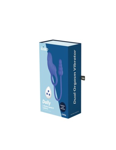 Dally Plug Anal con Anillo con Vibracion