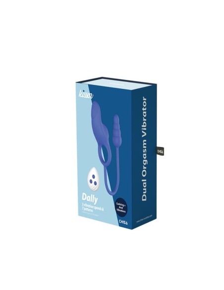 Dally Plug Anal con Anillo con Vibracion