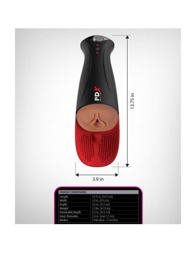 Masturbador Fuck O Matic Pro XL Marron