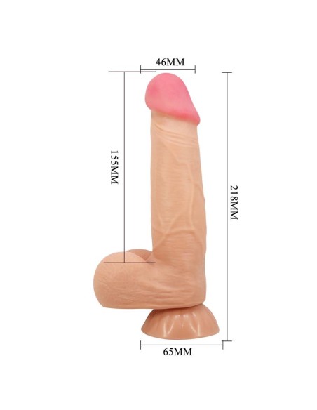 Najm Dildo Realista Piel Deslizante Retractil 218 cm