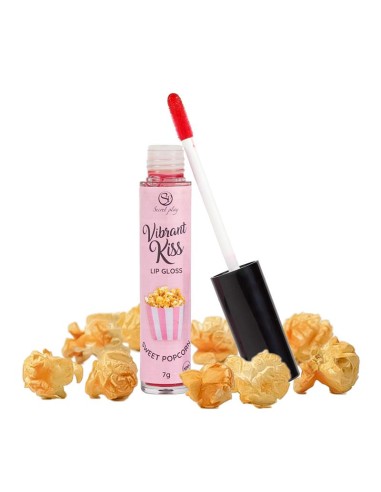 Lip Gloss Vibrant Kiss Sabor Palomitas Dulces 7gr