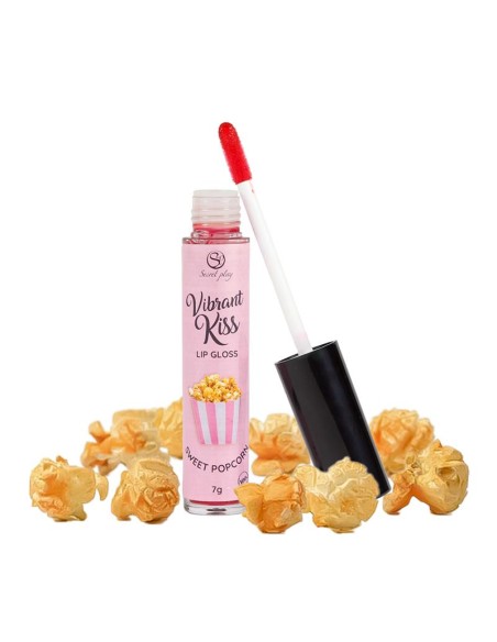 Lip Gloss Vibrant Kiss Sabor Palomitas Dulces 7gr