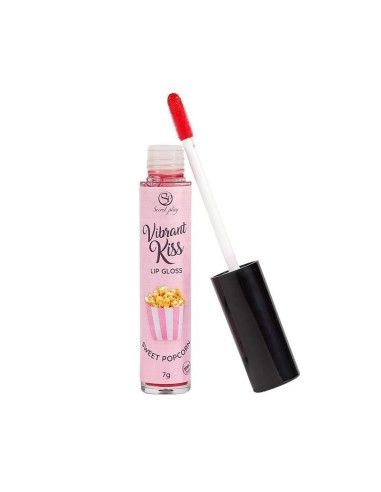 Lip Gloss Vibrant Kiss Sabor Palomitas Dulces 7gr