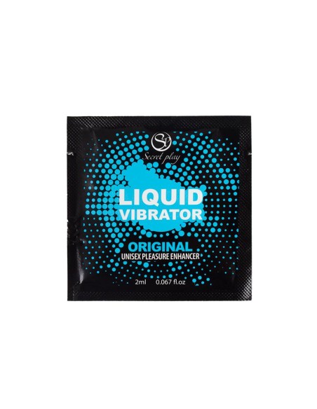 Monodosis Unisex Vibrador Liquido 1 unidad 2 ml