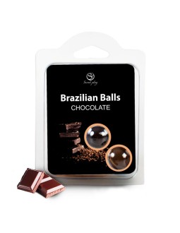 Set 2 Brazilian Balls Aroma a Chocolate