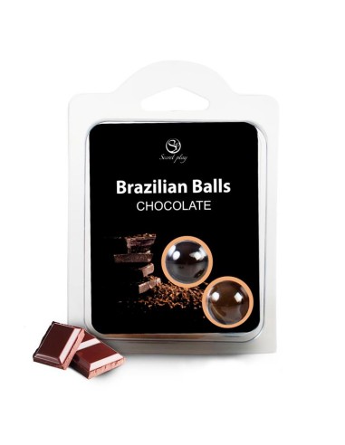 Set 2 Brazilian Balls Aroma a Chocolate