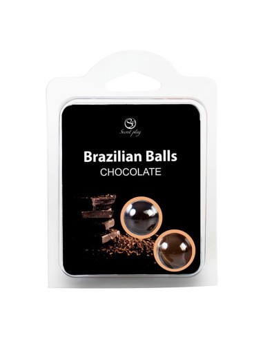 Set 2 Brazilian Balls Aroma a Chocolate