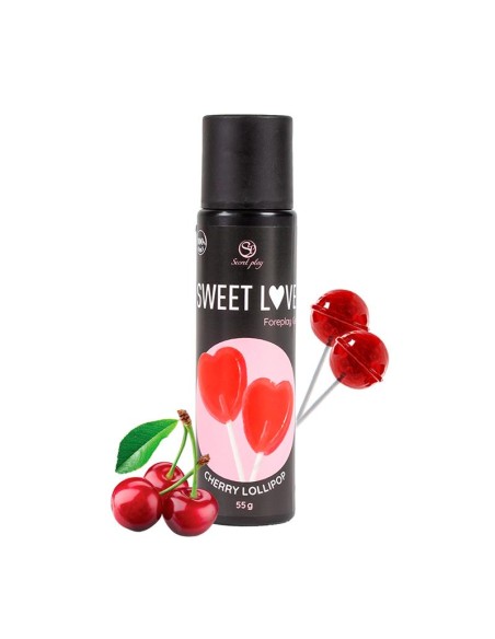 Sweet Love Lubricante Cereza Lollipop 60 ml
