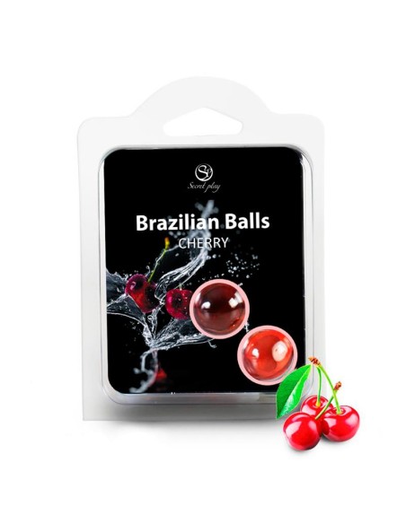 Set 2 Brazilian Balls Aroma Cereza