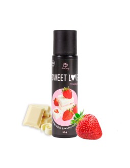Sweet Love Lubricante Fresa Chocolate Blanco 60 ml