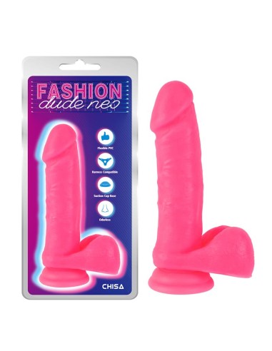 Dildo Dual Density 76 195 cm Rosa