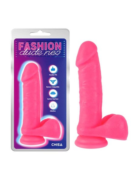 Dildo Dual Density 76 195 cm Rosa
