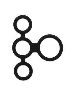 Anillo Cuadruple Silicona