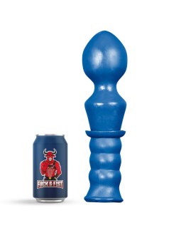 Entrenador Anal Handle double ball 15 x 7cm 2