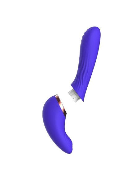 Rayden Vibrador con Pulsacion y Bolas Internas Desmontable Dos Posiciones