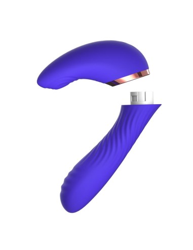 Rayden Vibrador con Pulsacion y Bolas Internas Desmontable Dos Posiciones