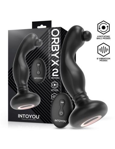 Orbyx Masajeador Prostatico con Rotacion Vibracion y Control Remoto