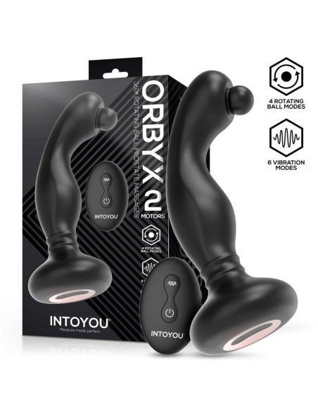 Orbyx Masajeador Prostatico con Rotacion Vibracion y Control Remoto