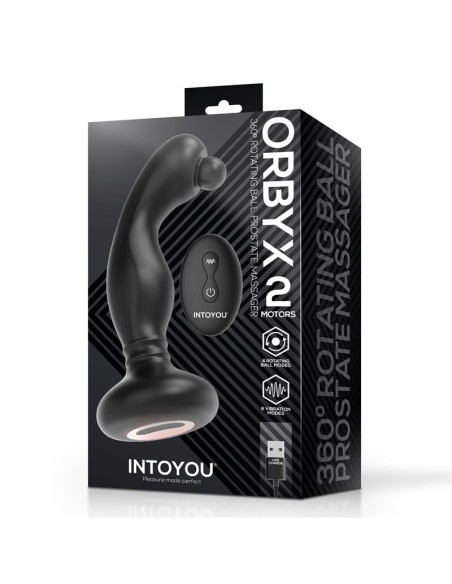 Orbyx Masajeador Prostatico con Rotacion Vibracion y Control Remoto