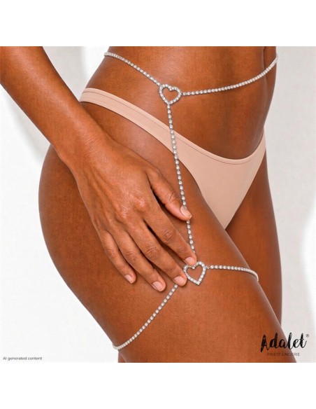 Chiara Liguero Plateado Talla unica
